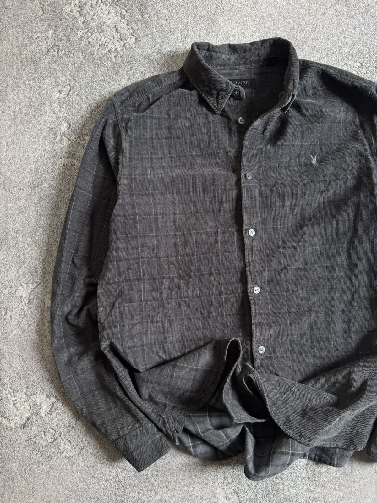 Allsaints Allsaints L size ENO LS shirt button up long sleeve corduroy Size US L / EU 52-54 / 3 - 3 Thumbnail