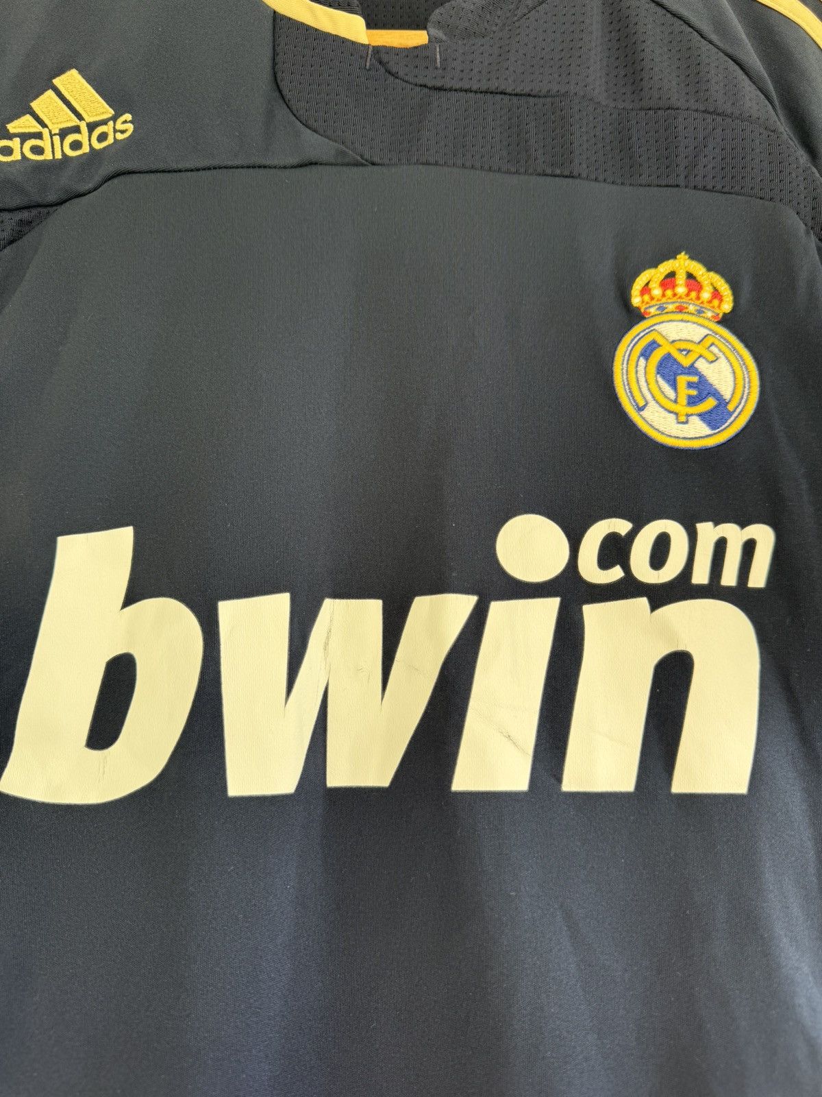 Adidas Real Madrid 2007-2008 Away Soccer Jersey Football Shirt Kit Size US S / EU 44-46 / 1 - 9 Thumbnail