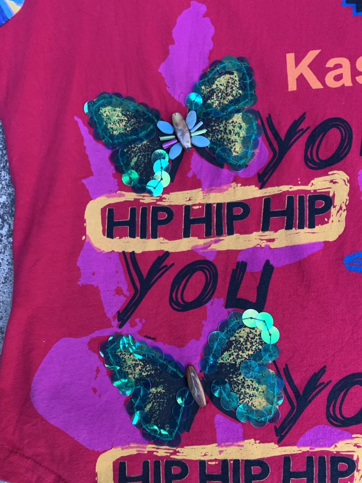 Other y2k Kashitu Butterflies Psychedelic Sequin Beady Top Size S / US 4 / IT 40 - 7 Thumbnail