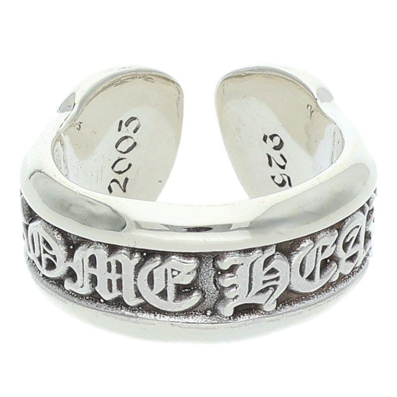 Chrome Hearts Chrome Hearts - Scroll - Label Ring (SIZE 7) | Grailed