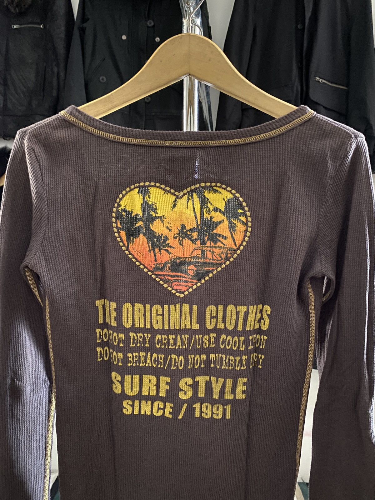 Japanese Brand Japanese California XE Break JPG ERD Style Longsleeve Tee Size US M / EU 48-50 / 2 - 10 Thumbnail