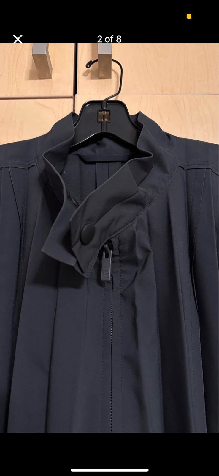 Pleats Please Issey Miyake Homme Plisse Issey Miyake Charcoal Edge Jacket Size US L / EU 52-54 / 3 - 4 Thumbnail