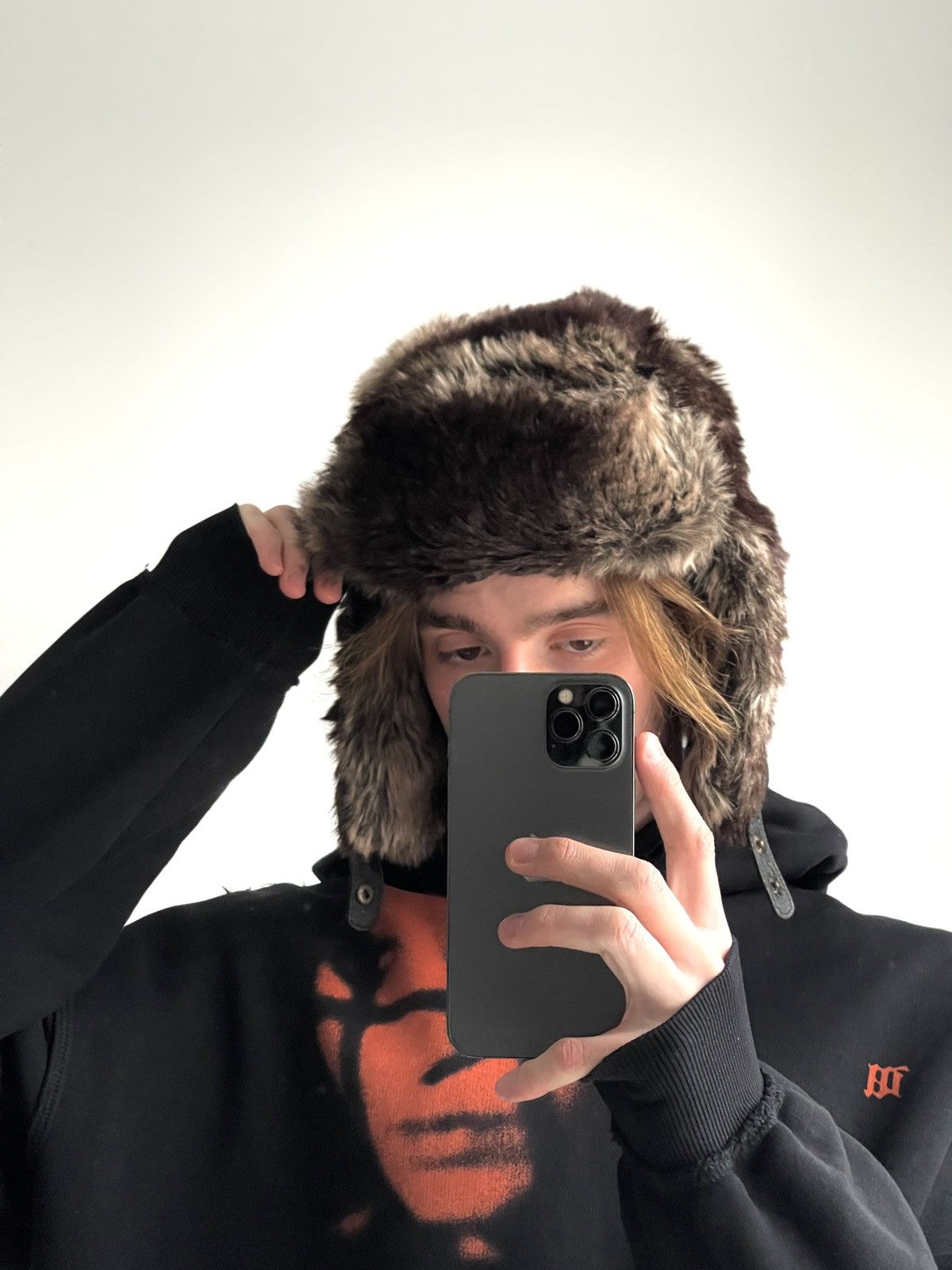 Japanese Brand Vintage fuzzy mohair japanese ushanka hat avant garde Size ONE SIZE - 9 Thumbnail