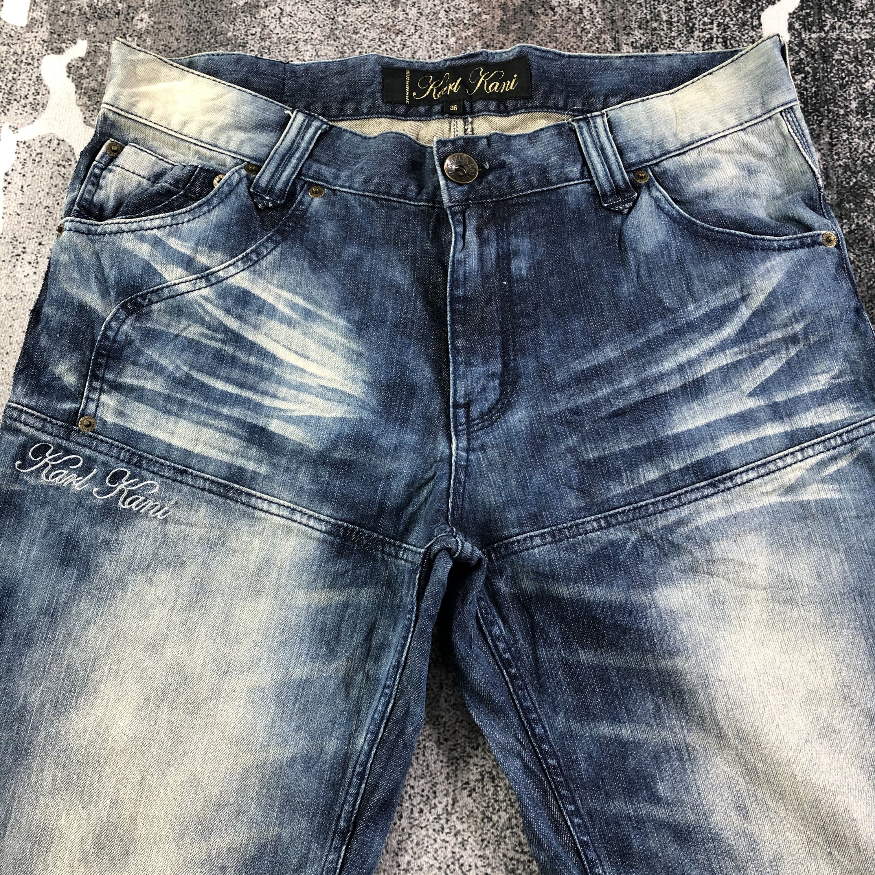 Karl Kani Karl Kani Jeans Acid Wash Denim KJ1649 Size US 36 / EU 52 - 3 Thumbnail