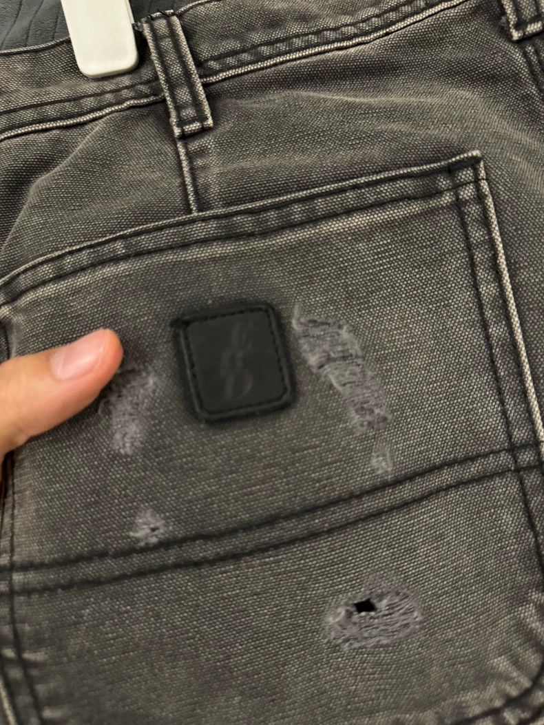 Enfants Riches Deprimes enfants riches deprimes Black Washed Logging Pants 2501-Nex Size US 30 / EU 46 - 4 Thumbnail