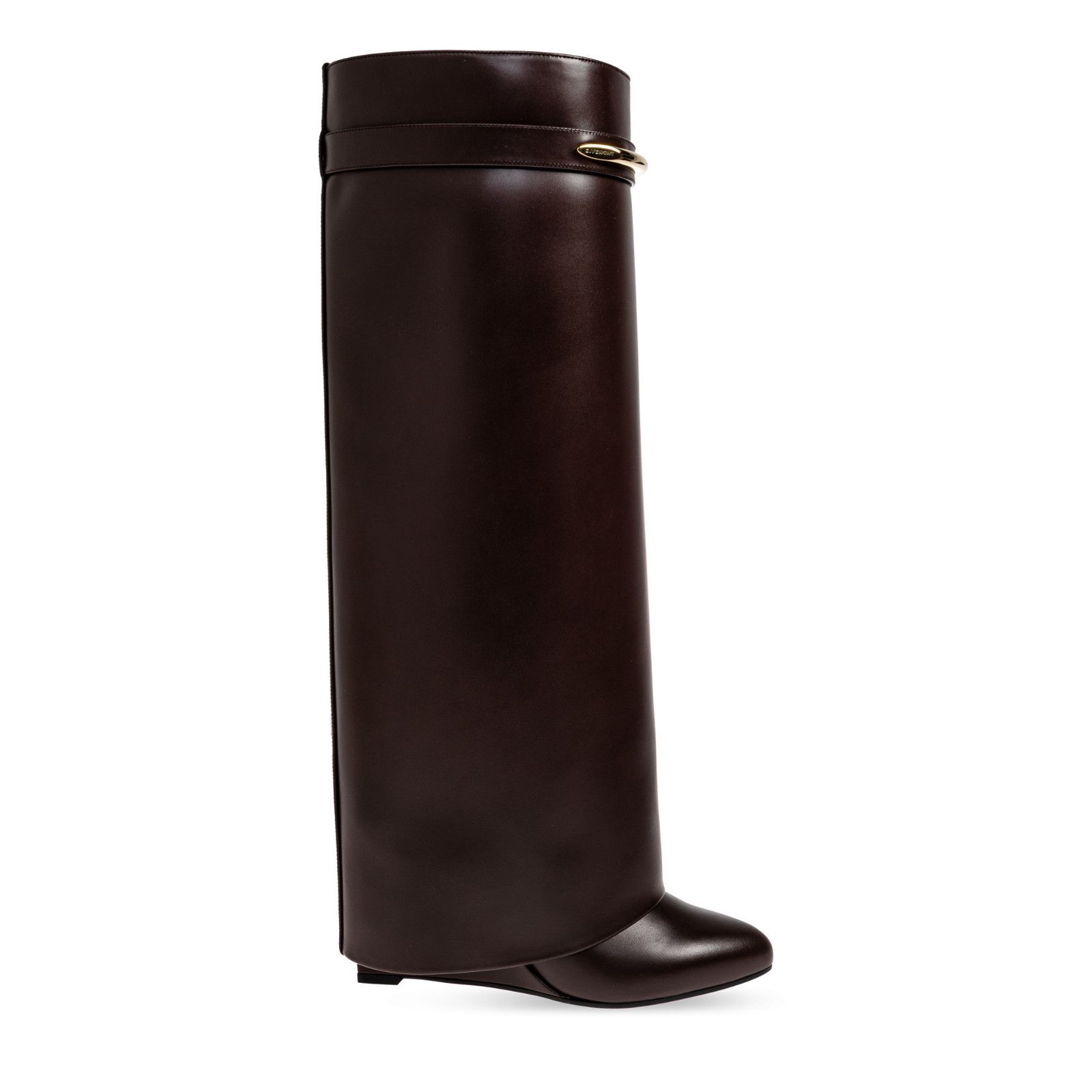 Givenchy GIVENCHY Shark Knee High Brown 95mm Heel Boots New & Authent Size US 6 / IT 36 - 1 Thumbnail
