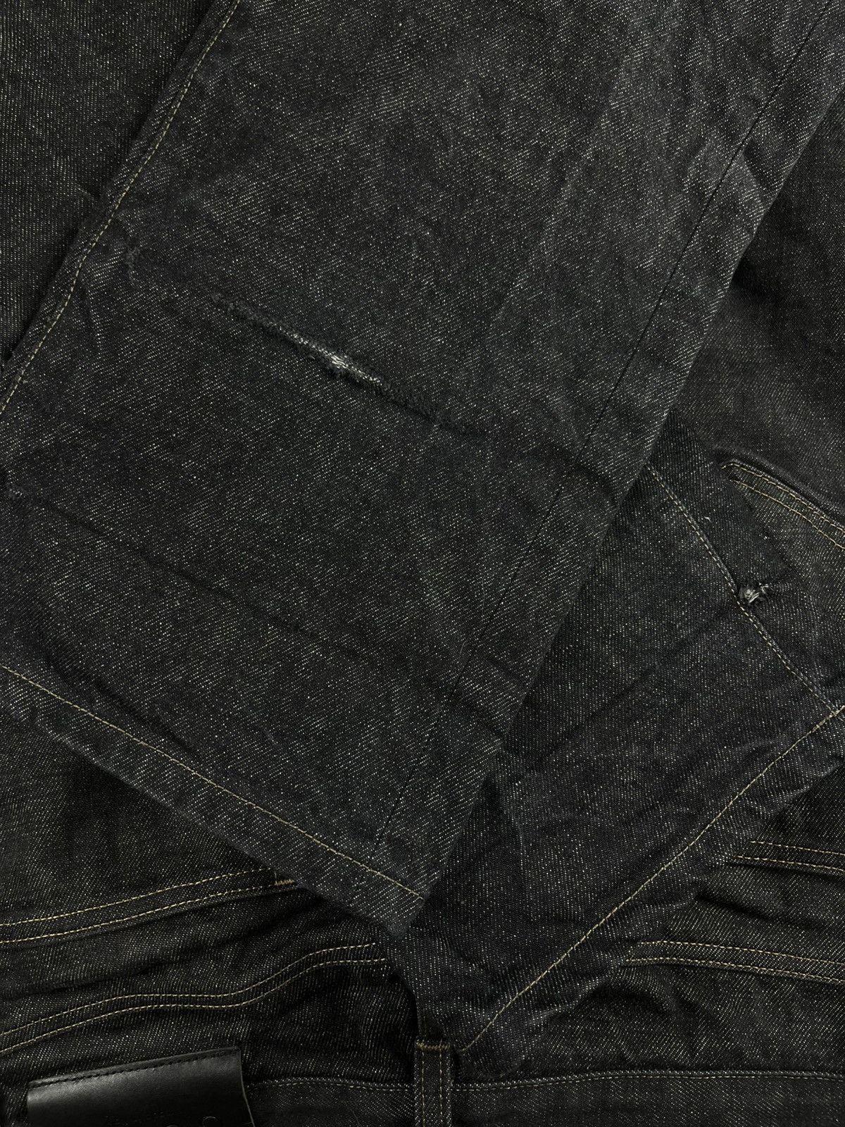 Gucci Gucci Tom Ford Vintage Black Raw Selvedge Denim Jeans Black Size US 28 / EU 44 - 5 Thumbnail