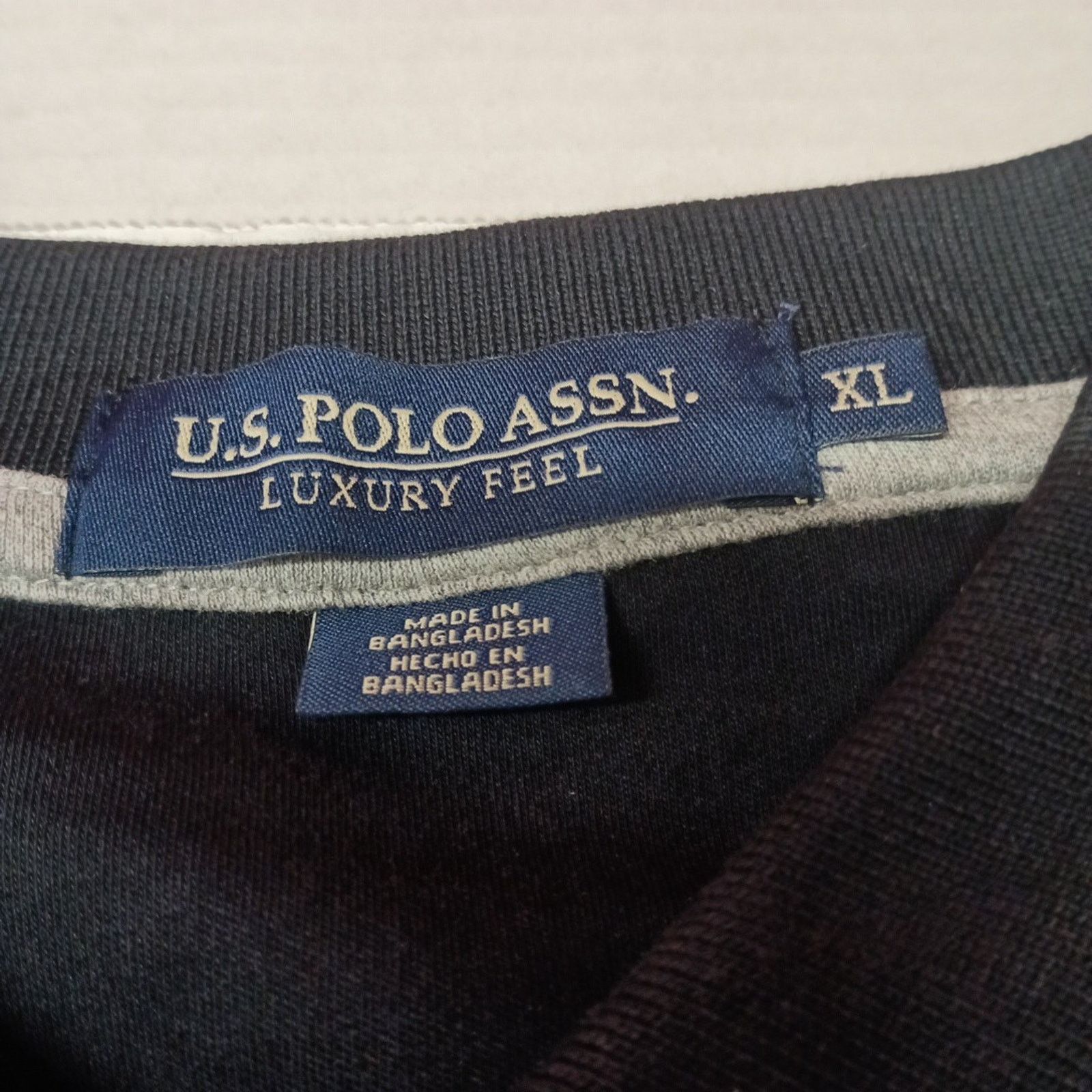 U.S. Polo Assn. U.S. Polo Assn Interlock Polo Shirt Black Men's Size XL Size US XL / EU 56 / 4 - 3 Thumbnail