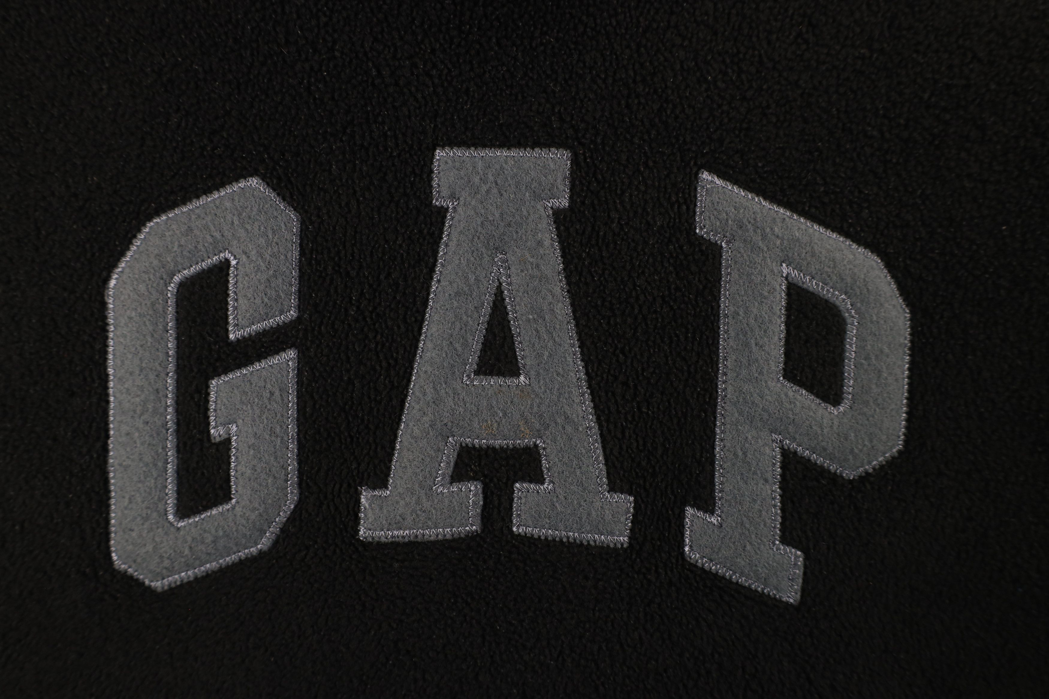 Gap × Vintage Vintage Gap Out Block Letter Fleece Hoodie Sweatshirt Black Size US S / EU 44-46 / 1 - 5 Thumbnail