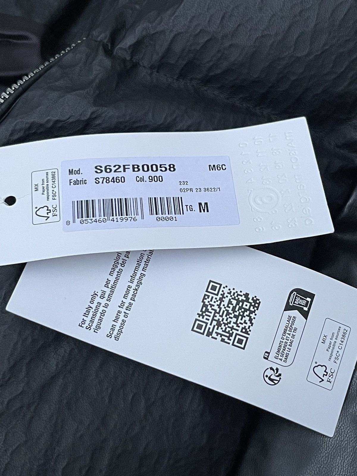 Maison Margiela !DS! AW23 Maison Margiela Chenpeng Black Puffer Gilet Vest Size US L / EU 52-54 / 3 - 25 Thumbnail