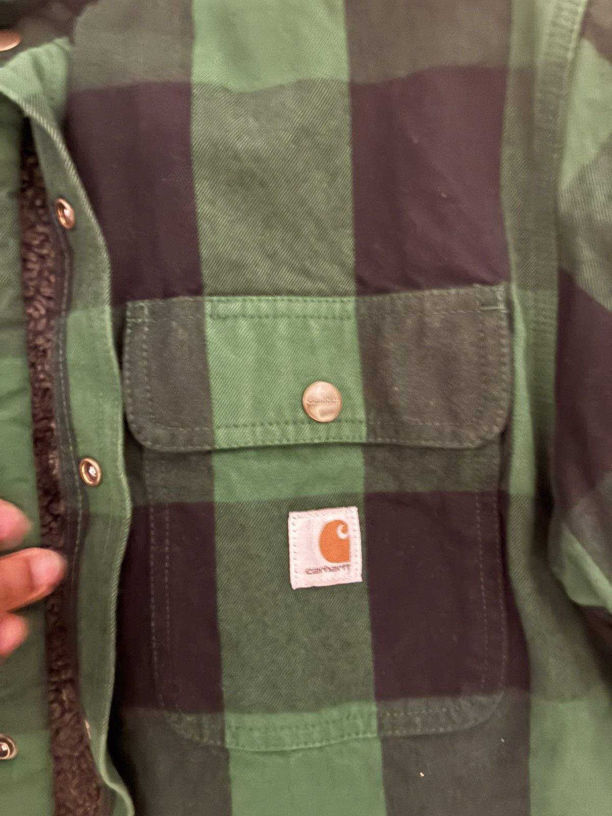 Carhartt Fuzzy Lined Carhartt Jacket Size US M / EU 48-50 / 2 - 2 Thumbnail