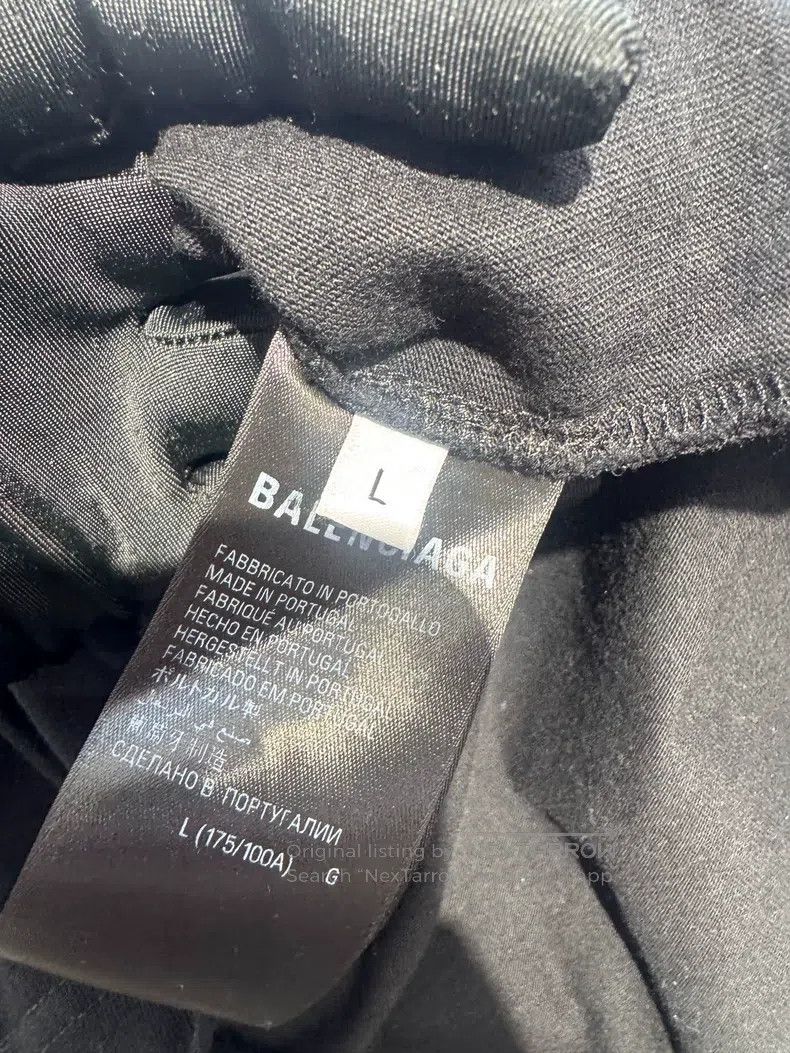 Balenciaga Balenciaga Black Splatter Letter Graffiti Short Sleeve T-S Size US L / EU 52-54 / 3 - 5 Thumbnail