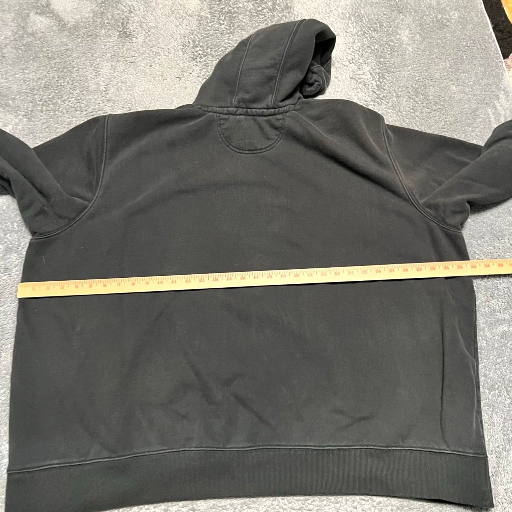 Carhartt Carhartt Hoodie Mens 4XL Loose Rain Defender Washed Black Work Sweatshirt Size US XXL / EU 58 / 5 - 4 Thumbnail