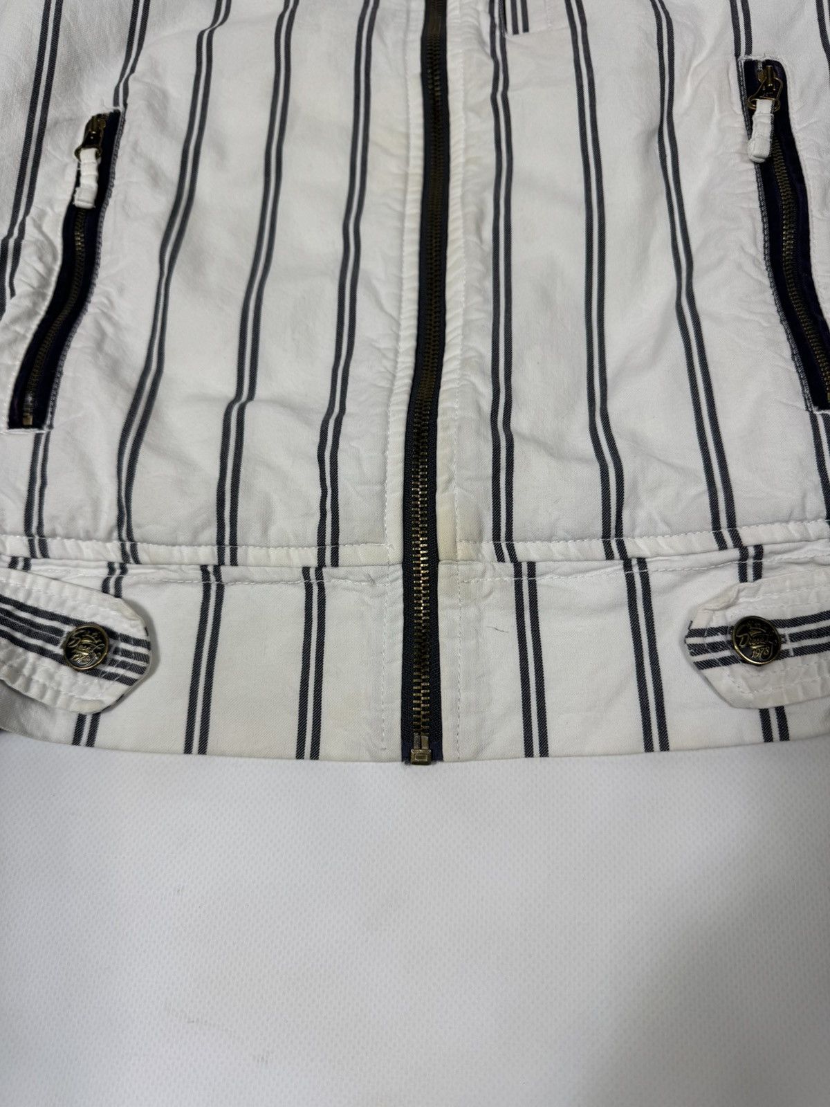 Diesel Vintage Diesel Striped Zip Jacket Size US M / EU 48-50 / 2 - 8 Thumbnail