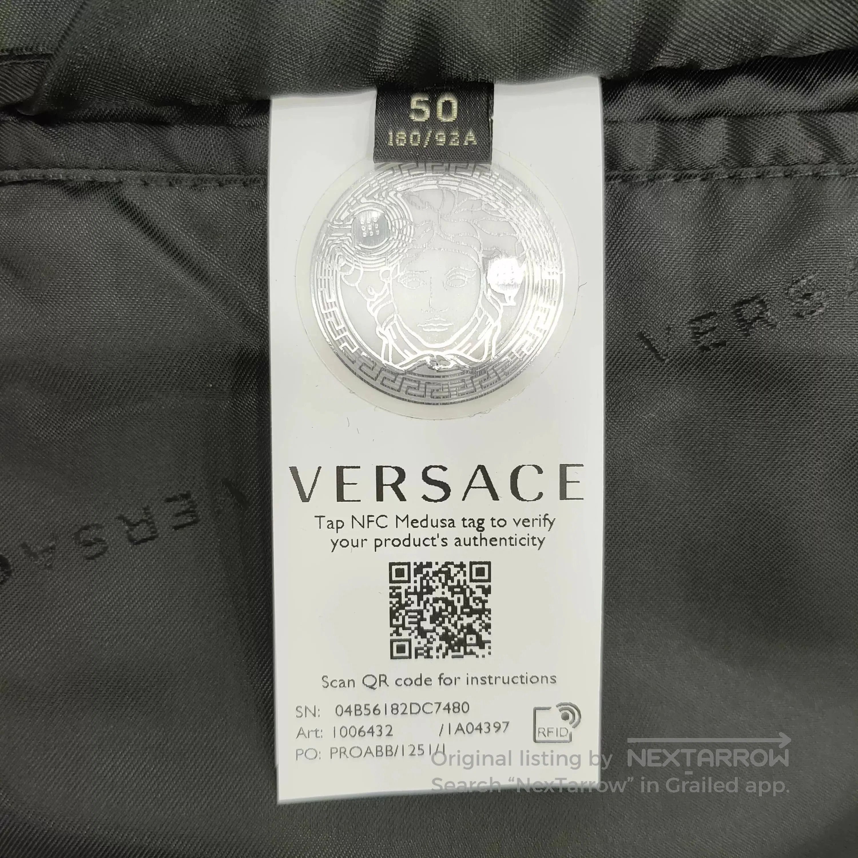 Fendi FENDACE Monogram Rhinestone Portrait Jacket. Size US L / EU 52-54 / 3 - 4 Thumbnail