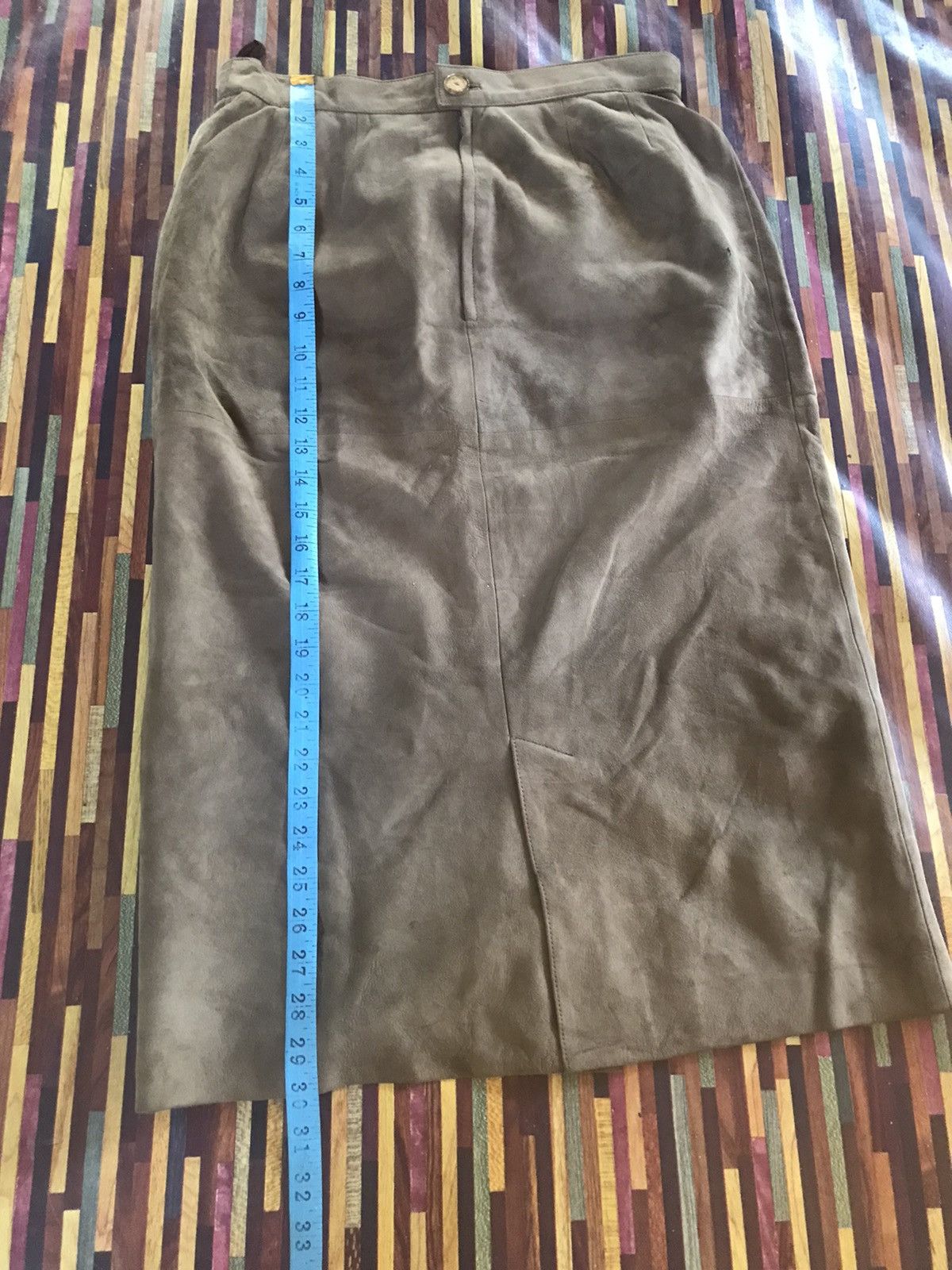 Loewe 🔥vintage🔥 LOEWE spain soft leather mini skirt Size S / US 4 / IT 40 - 3 Thumbnail