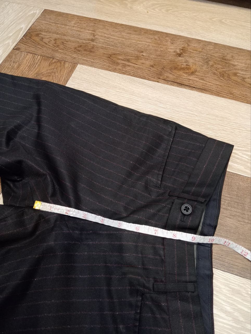 Tornado Mart TORNADO MART JAPAN FLARED BLACK STRIPES PANTS Size US 29 - 12 Thumbnail
