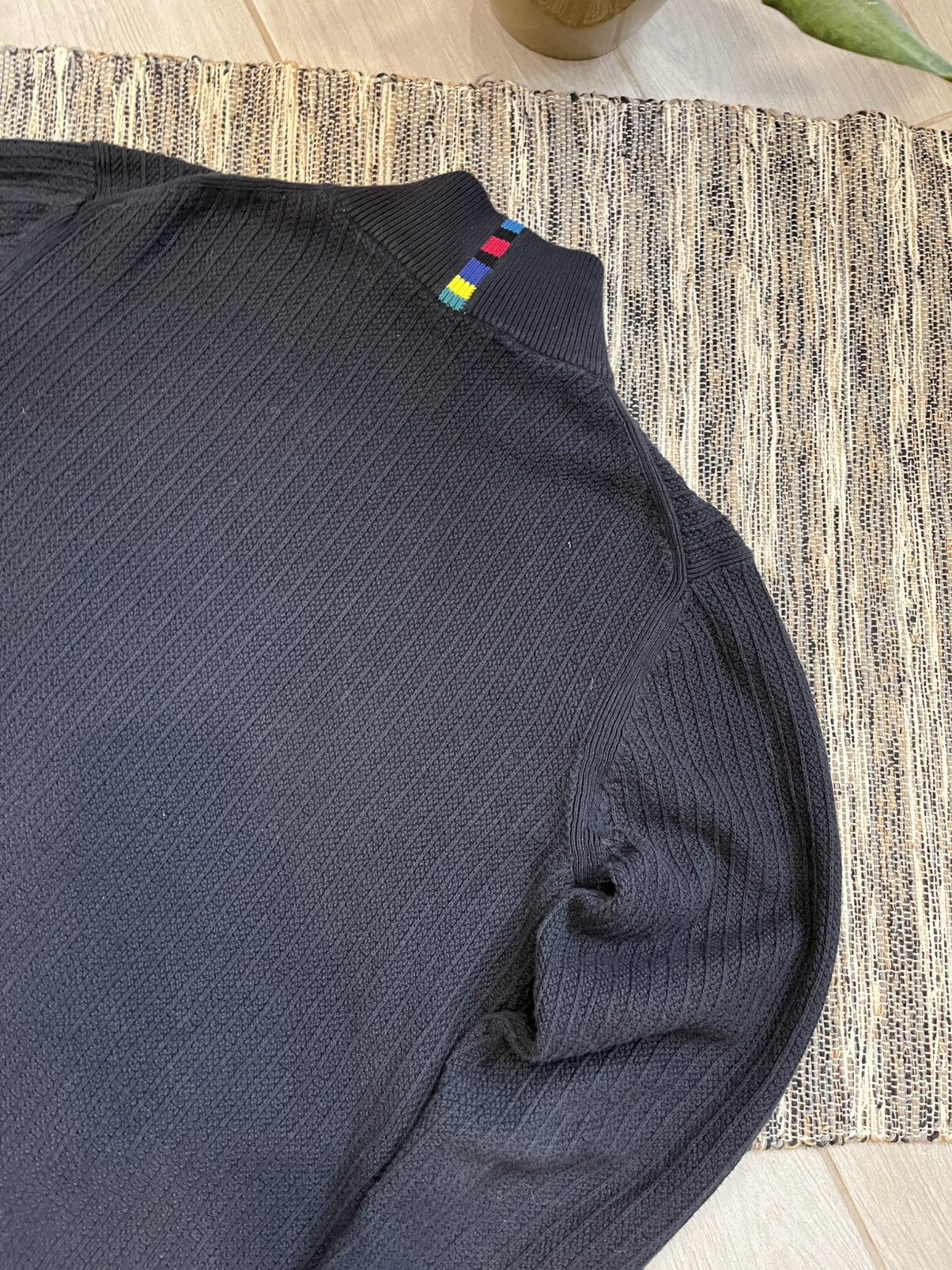 Paul Smith PS Paul Smith Zip sweater minimalistic navy Moncler style Size US L / EU 52-54 / 3 - 17 Thumbnail