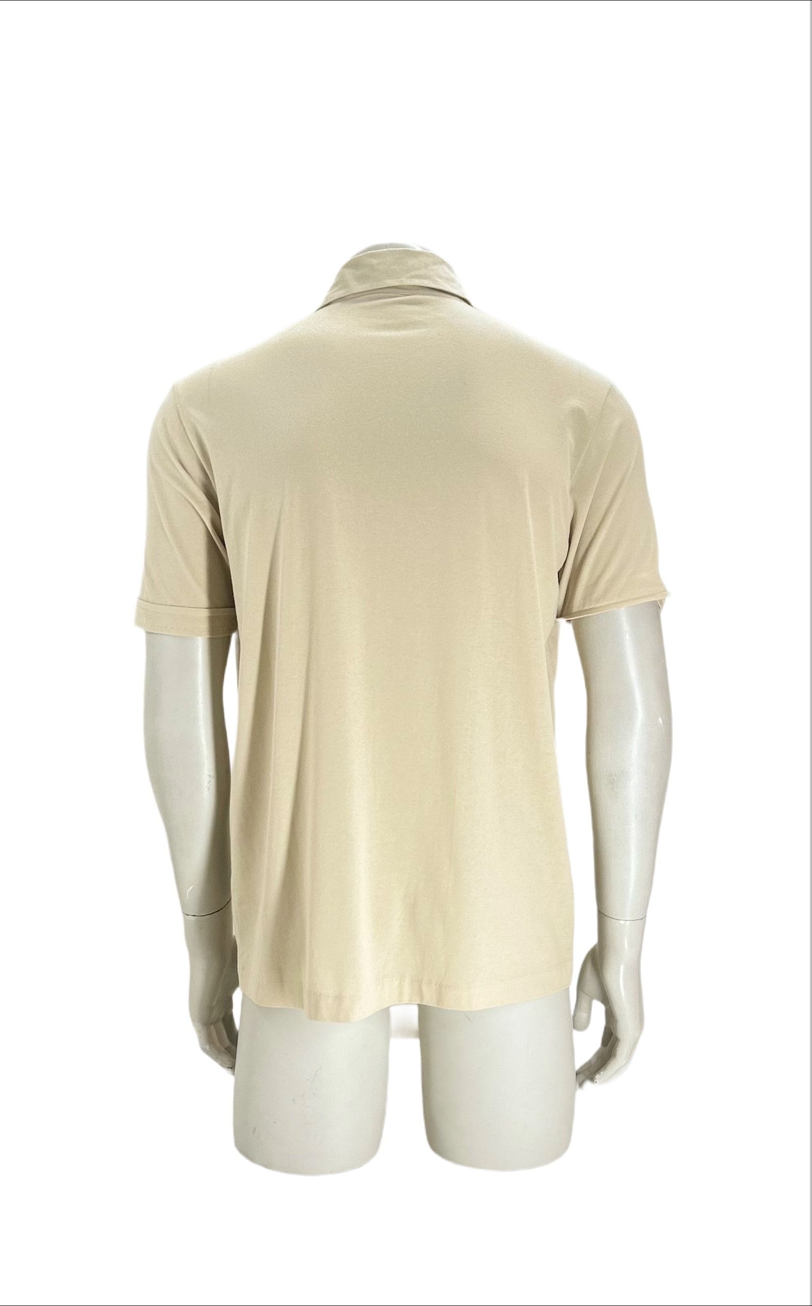 CP Company Ecru Short Sleeve Shirt