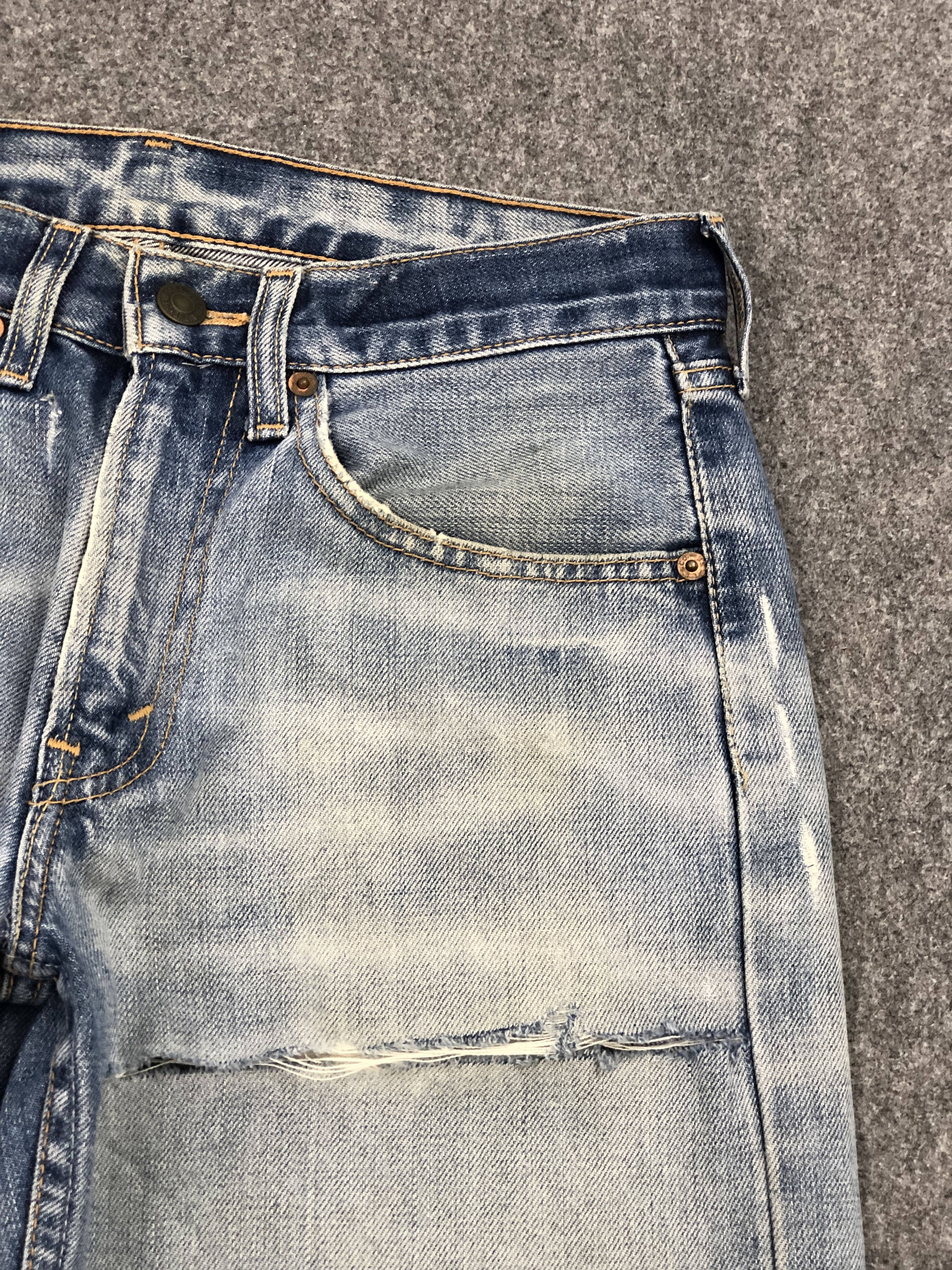 Levi's × Vintage Vintage Levis 506 Faded Blue Jeans DP2295 Size US 28 / EU 44 - 10 Thumbnail