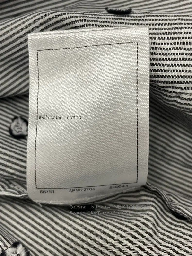 Chanel Chanel Black and white colour block striped embroidered lo Size XS / US 0-2 / IT 36-38 - 7 Thumbnail