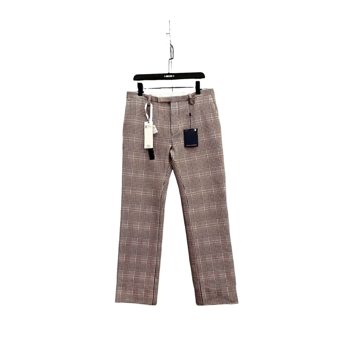Louis Vuitton Louis Vuitton Sample Check Straight Leg Pants Size 34 Size US 34 / EU 50 - 1 Thumbnail