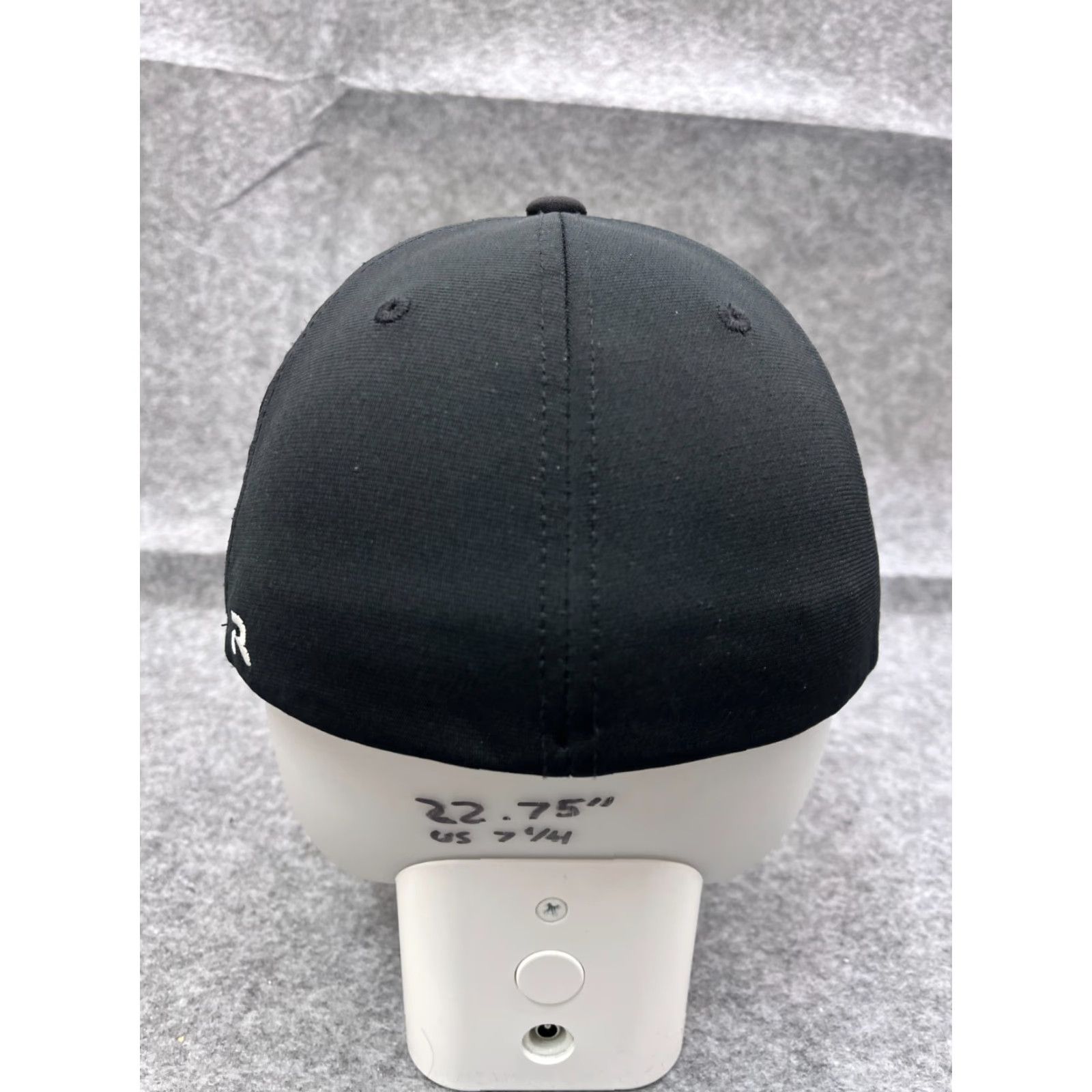 Vintage Richardson Hat Cap Fitted Adult Medium Black Polyester Embroidered K Logo Baseball Cap Mens Size ONE SIZE - 6 Thumbnail