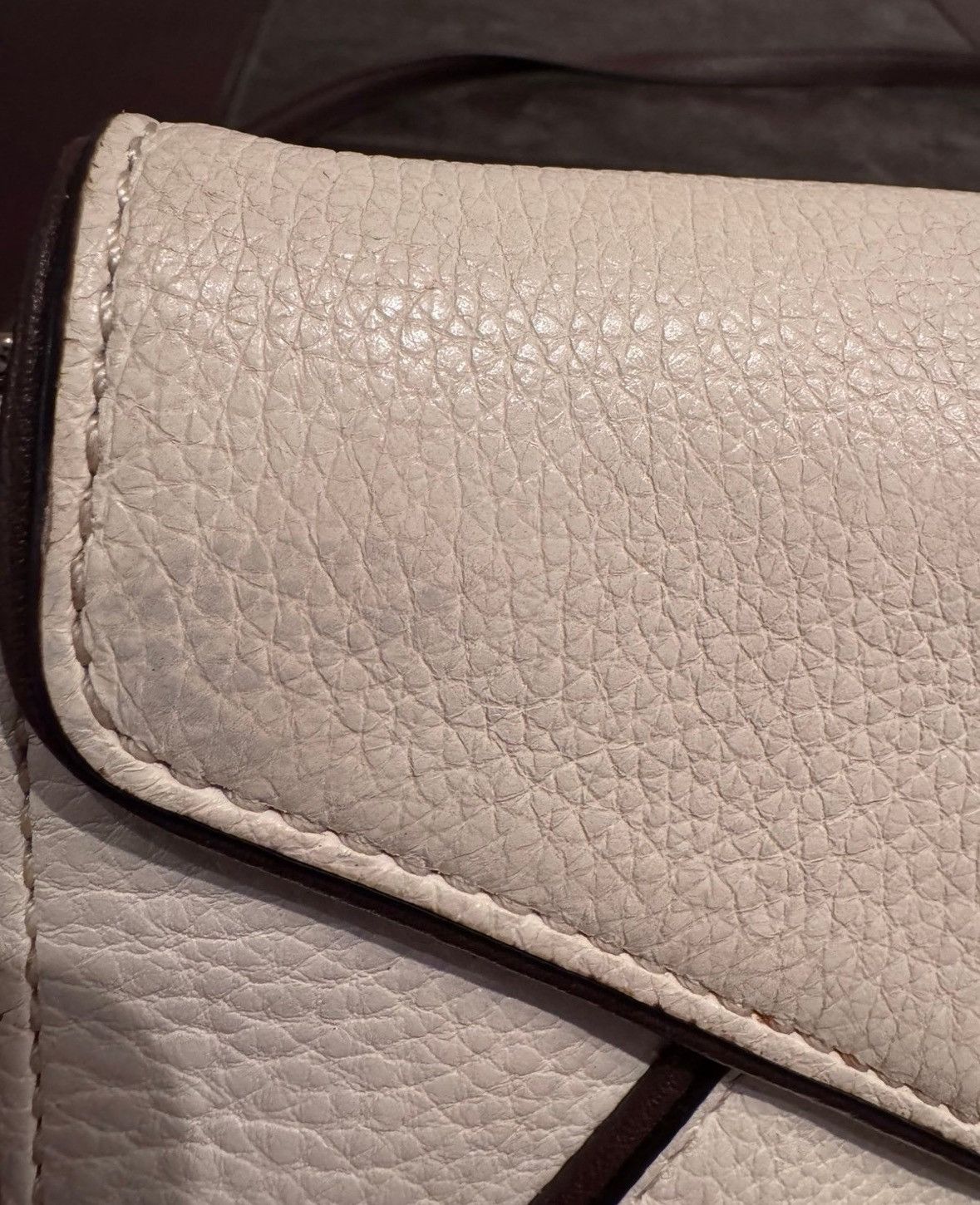 Kate Spade Kate Spade Beige and Brown Envelope Clutch Purse Size ONE SIZE - 11 Thumbnail