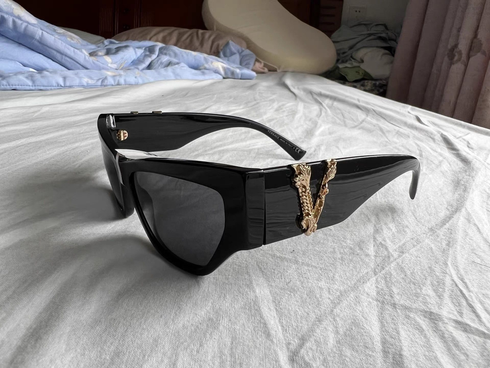 Versace Versace Unisex Sunglasses K33 Size ONE SIZE - 4 Thumbnail