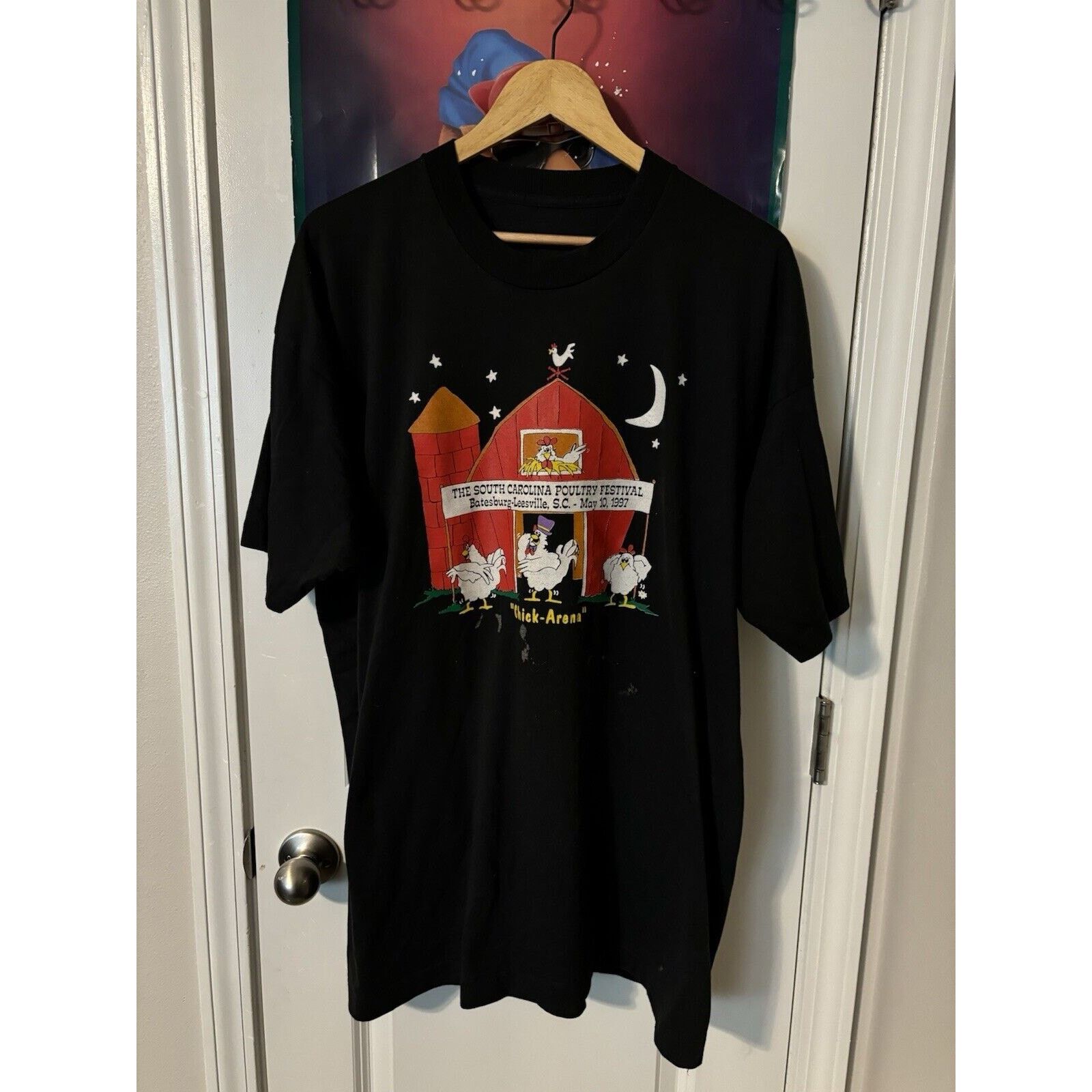 Other vintage chick-aren poultry festival black t-shirt 90s OS Size US M / EU 48-50 / 2 - 1 Thumbnail