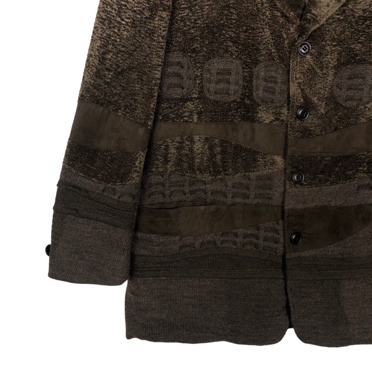 Japanese Brand 🔥90’s Vintage Navajo Velvet Jacket Lancel Paris Size US L / EU 52-54 / 3 - 3 Thumbnail