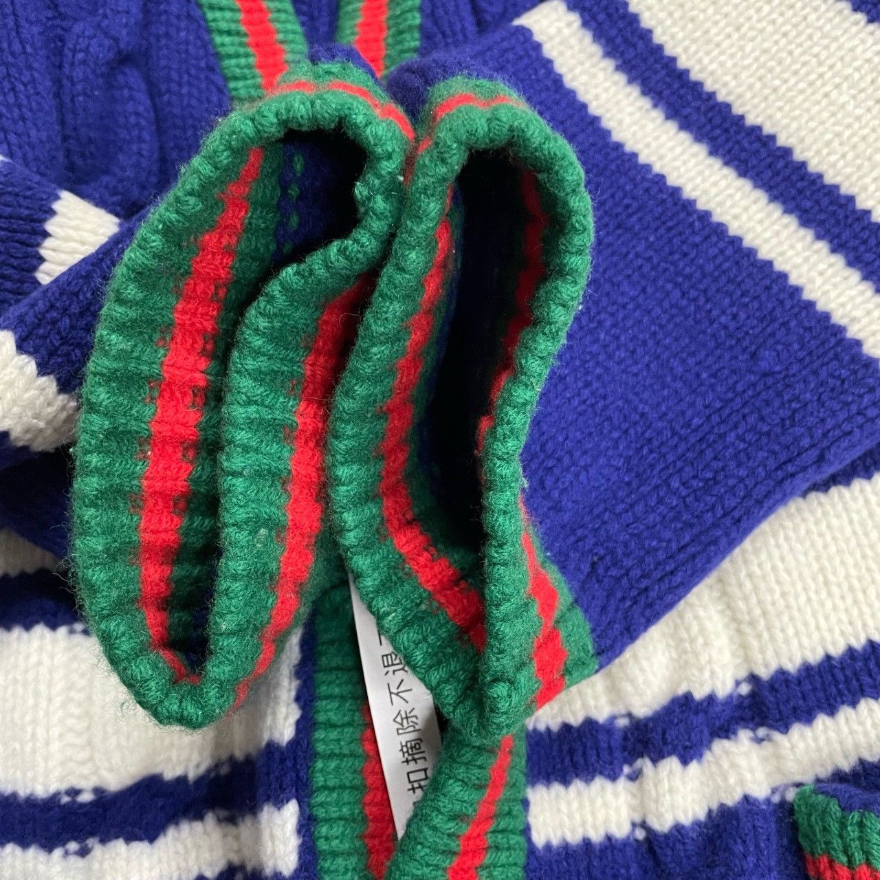 Gucci Gucci Blue back water brick cardigan 2501-Nextarrow Size US L / EU 52-54 / 3 - 4 Thumbnail