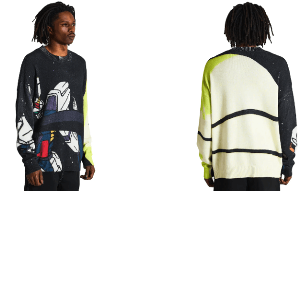Hypland Hypland Gundam Blast Knit Sweater Men's Large Size US L / EU 52-54 / 3 - 10 Thumbnail