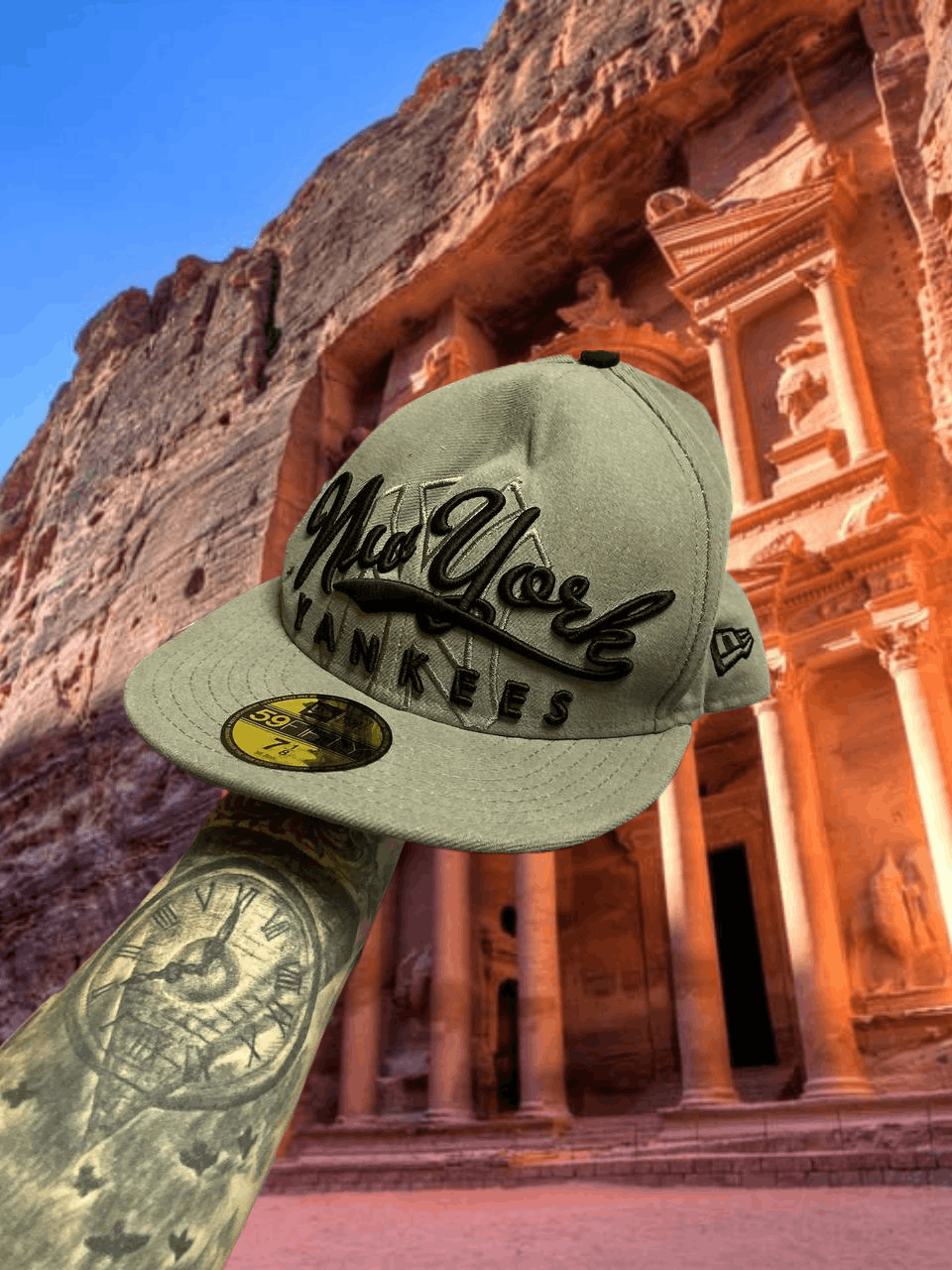 New Era Hats big logo Vintage New Era Cap Y2K streetwear Size ONE SIZE - 1 Thumbnail