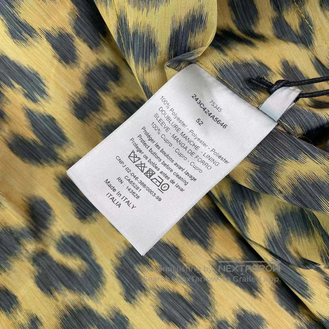 Dior Dior Leopard print cape coat| Size XL / US 12-14 / IT 48-50 - 5 Thumbnail