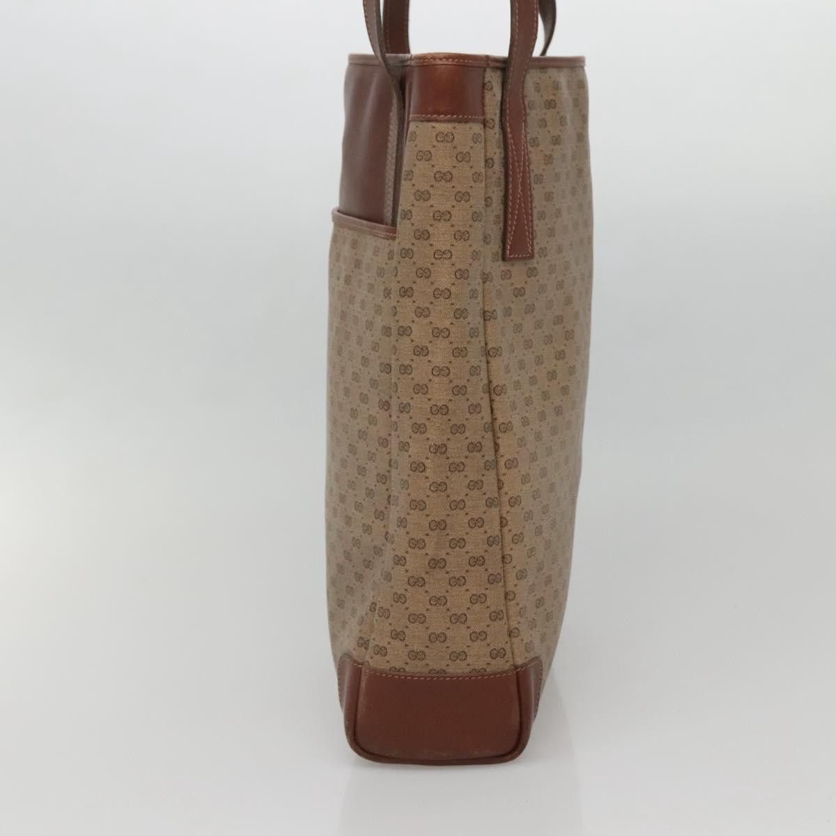 Gucci GUCCI Micro GG Supreme Tote Bag Pvc Beige Gold 002 37 002 37 Size ONE SIZE - 5 Thumbnail