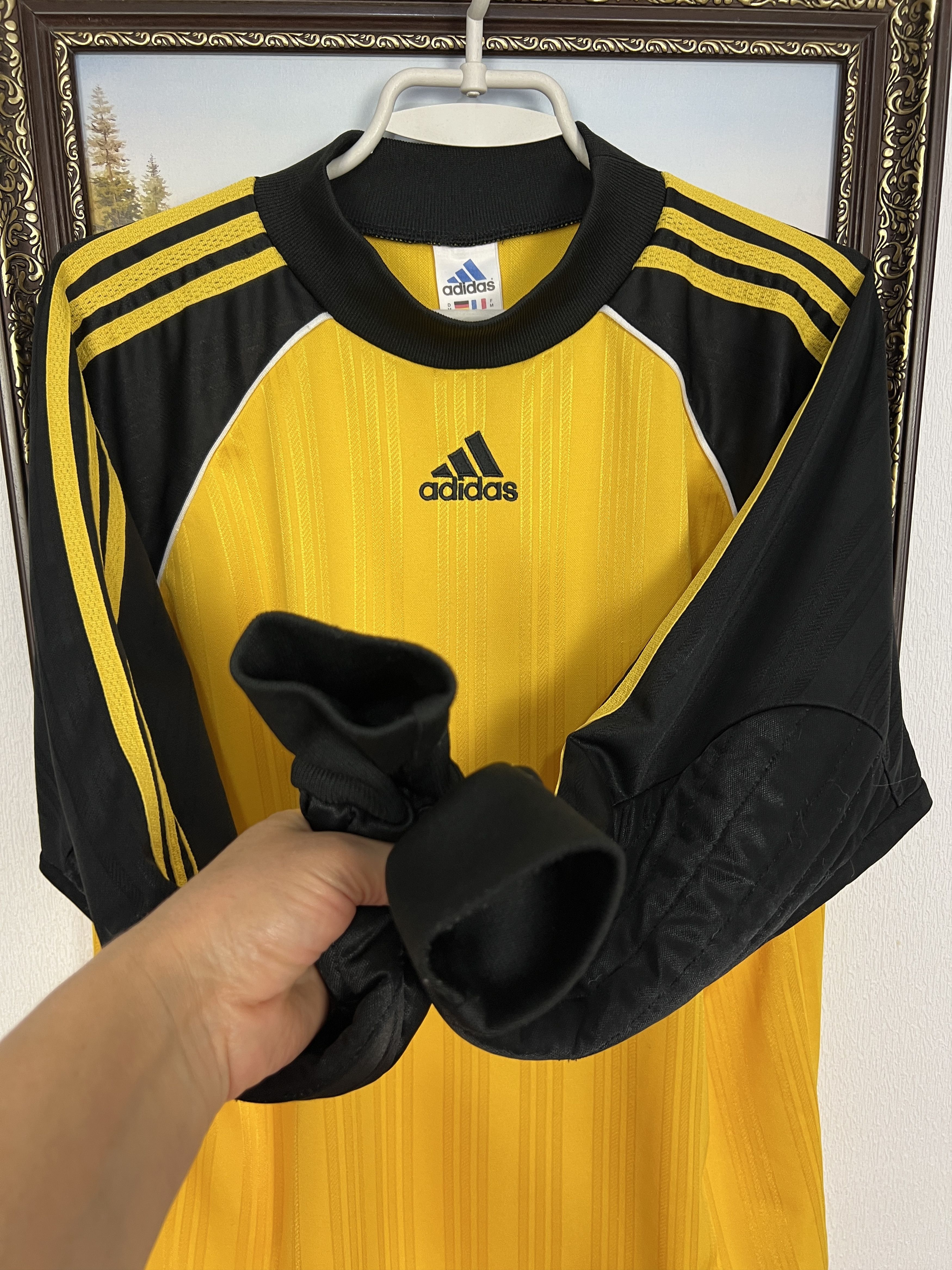 Adidas Vintage Football Template Long Sleeve Shirt Soccer Jersey Size US M / EU 48-50 / 2 - 4 Thumbnail
