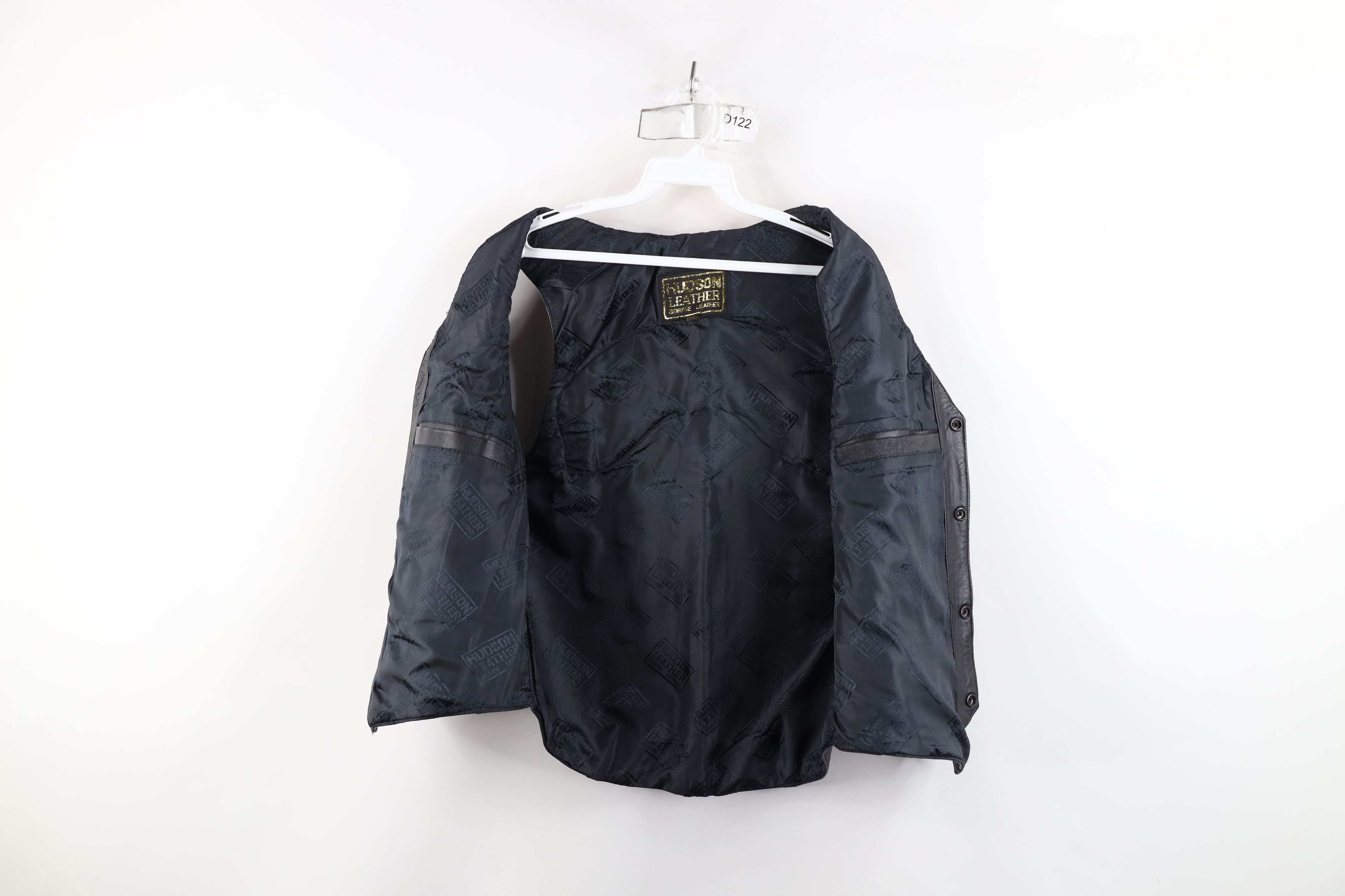 Vintage Vintage 90s Streetwear Motorcycle Riding Vest Jacket Black Size US M / EU 48-50 / 2 - 7 Thumbnail