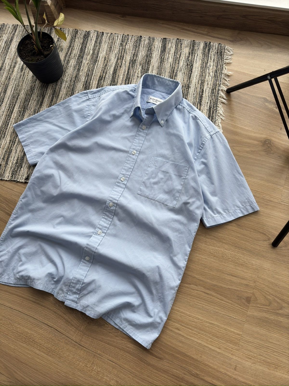 Other Yves Saint Laurent YSL vintage short sleeve summer shirt Size US M / EU 48-50 / 2 - 2 Thumbnail