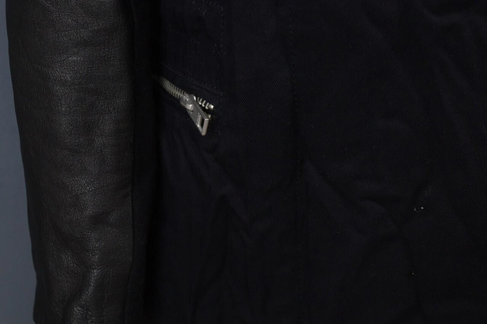 Allsaints AllSaints Black Lyocell Mock Zipper Knox Parka Jacket Size 4 Size S / US 4 / IT 40 - 8 Thumbnail