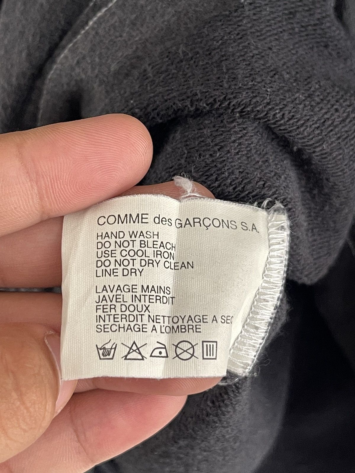 Comme des Garcons SHIRT Comme Des Garcons SHIRT Sweatshirt Faded Outline Stitch Size US M / EU 48-50 / 2 - 8 Thumbnail