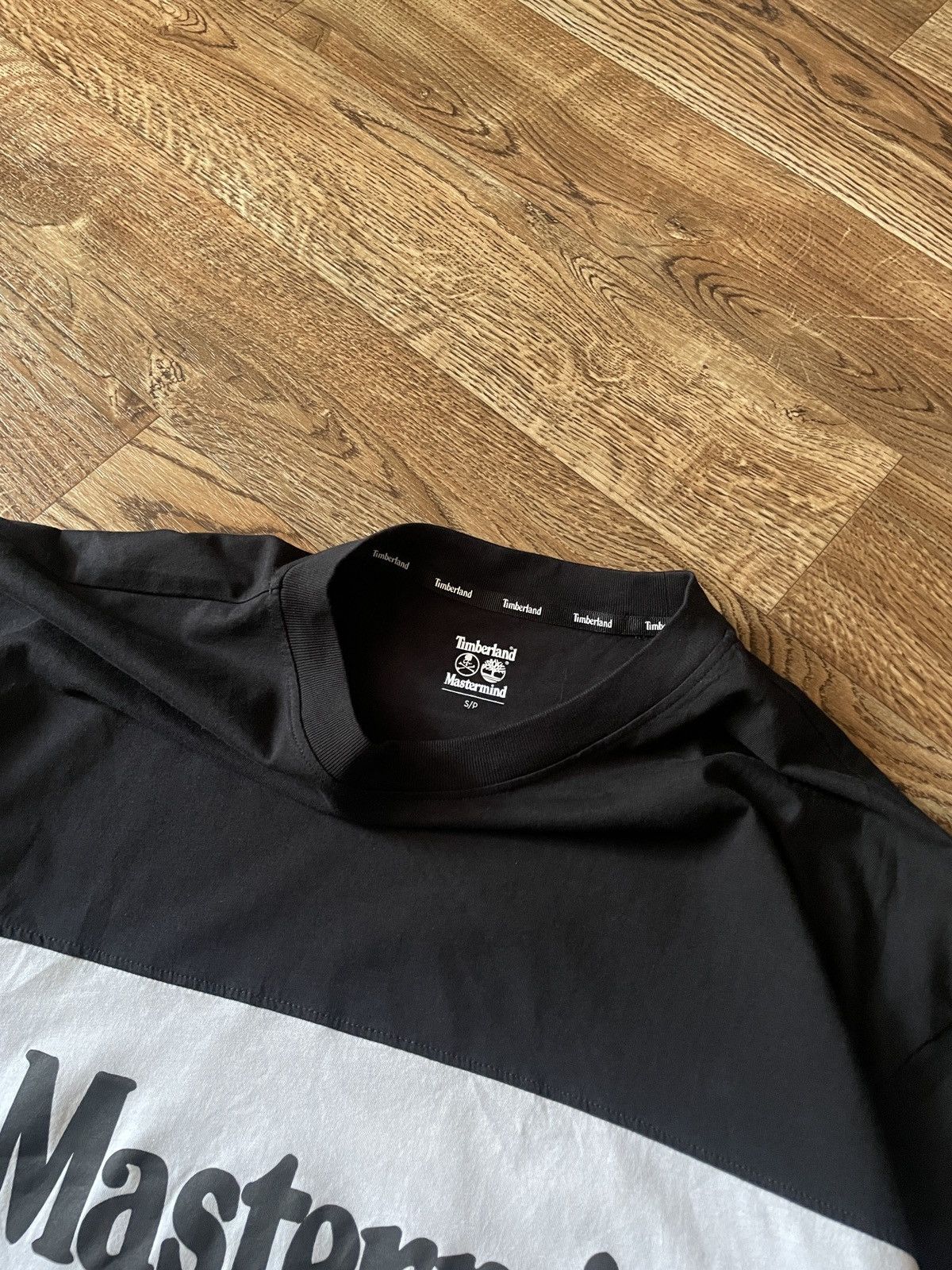 Mastermind Japan × Timberland Timberland x Mastermind Japan Black Oversize T-Shirt Size US S / EU 44-46 / 1 - 3 Thumbnail
