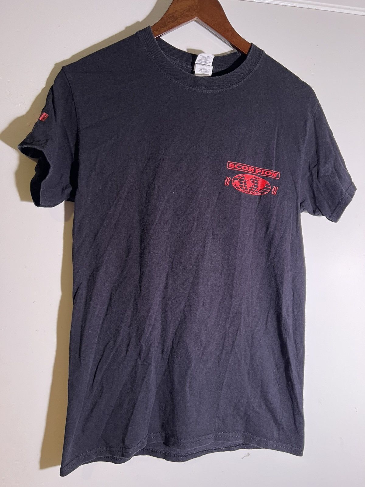 Rap Tees 2018 Drake Scorpion Rapper Rap Tour Album Streetwear T Shirt Size US S / EU 44-46 / 1 - 2 Thumbnail