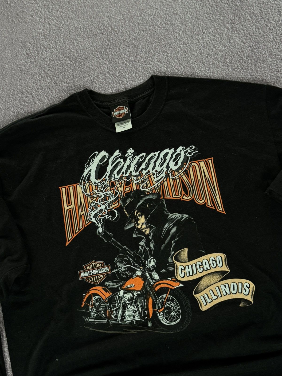 Harley Davidson Vintage Harley Davidson Long Sleeve Shirt Y2K Graphic Size US XL / EU 56 / 4 - 6 Thumbnail