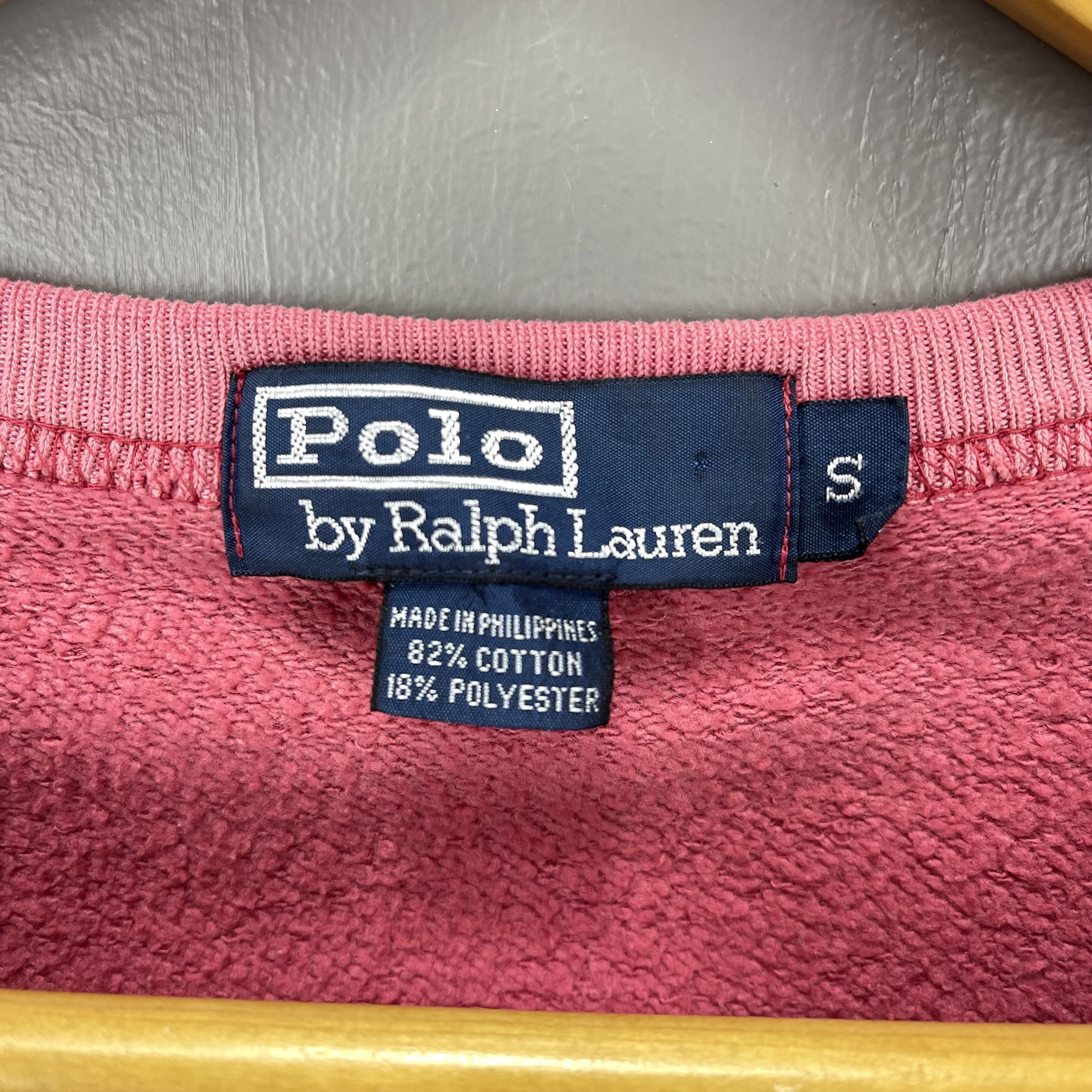 Polo Ralph Lauren Vintage POLO RALPH LAUREN Sun Faded Sweatshirt #1081/AL Size US L / EU 52-54 / 3 - 9 Thumbnail