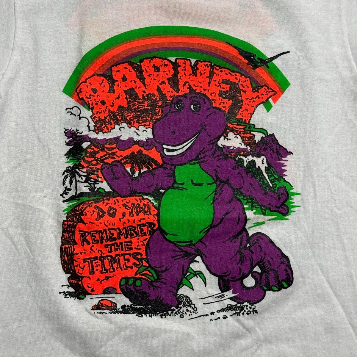 Vintage Vintage Barney JUNIOR Size US XXS / EU 40 - 4 Thumbnail