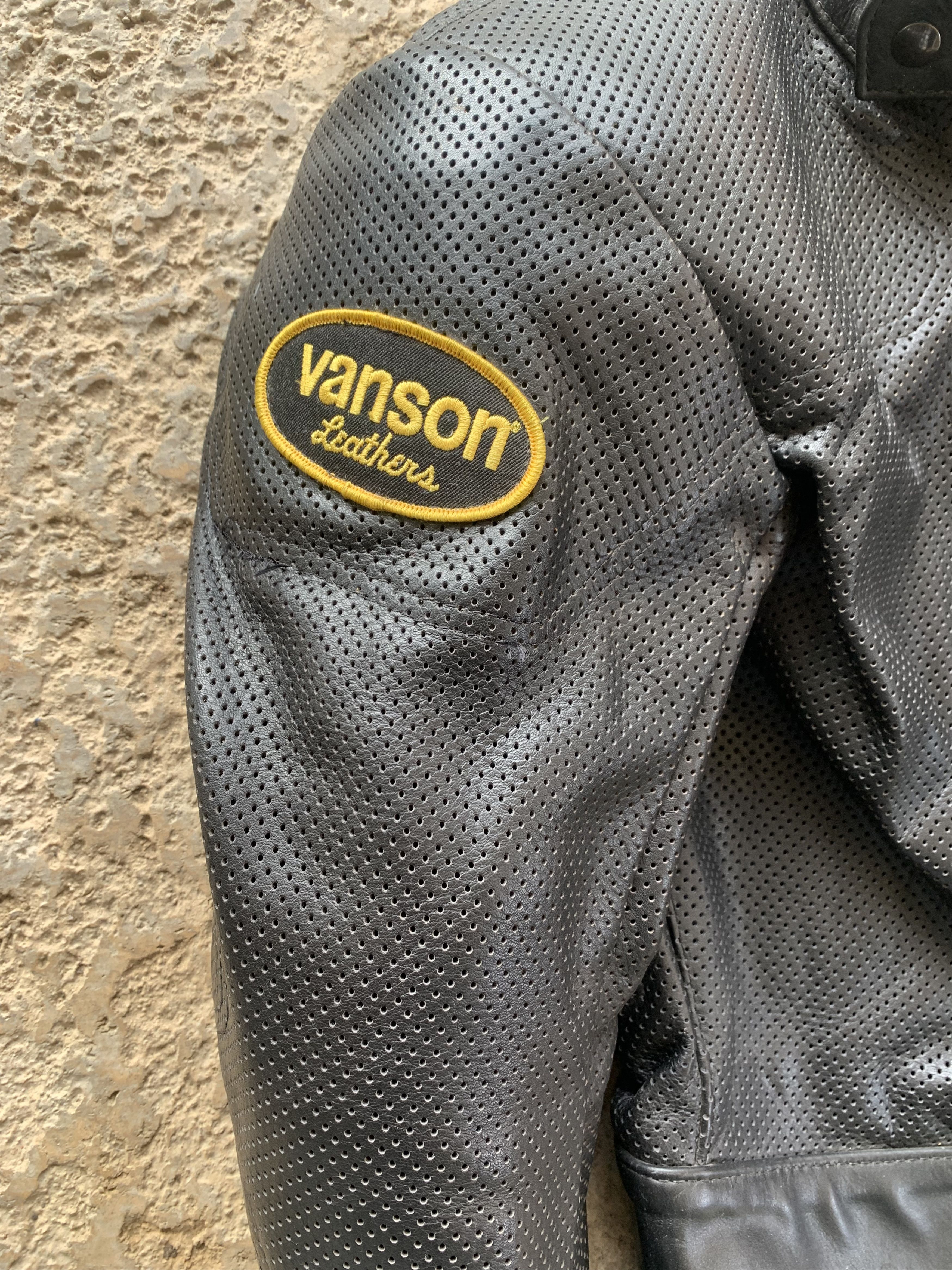 Vanson Leathers RARE Vintage Vanson Leather Motorcycle Biker Jacket USA-Made Size US M / EU 48-50 / 2 - 3 Thumbnail