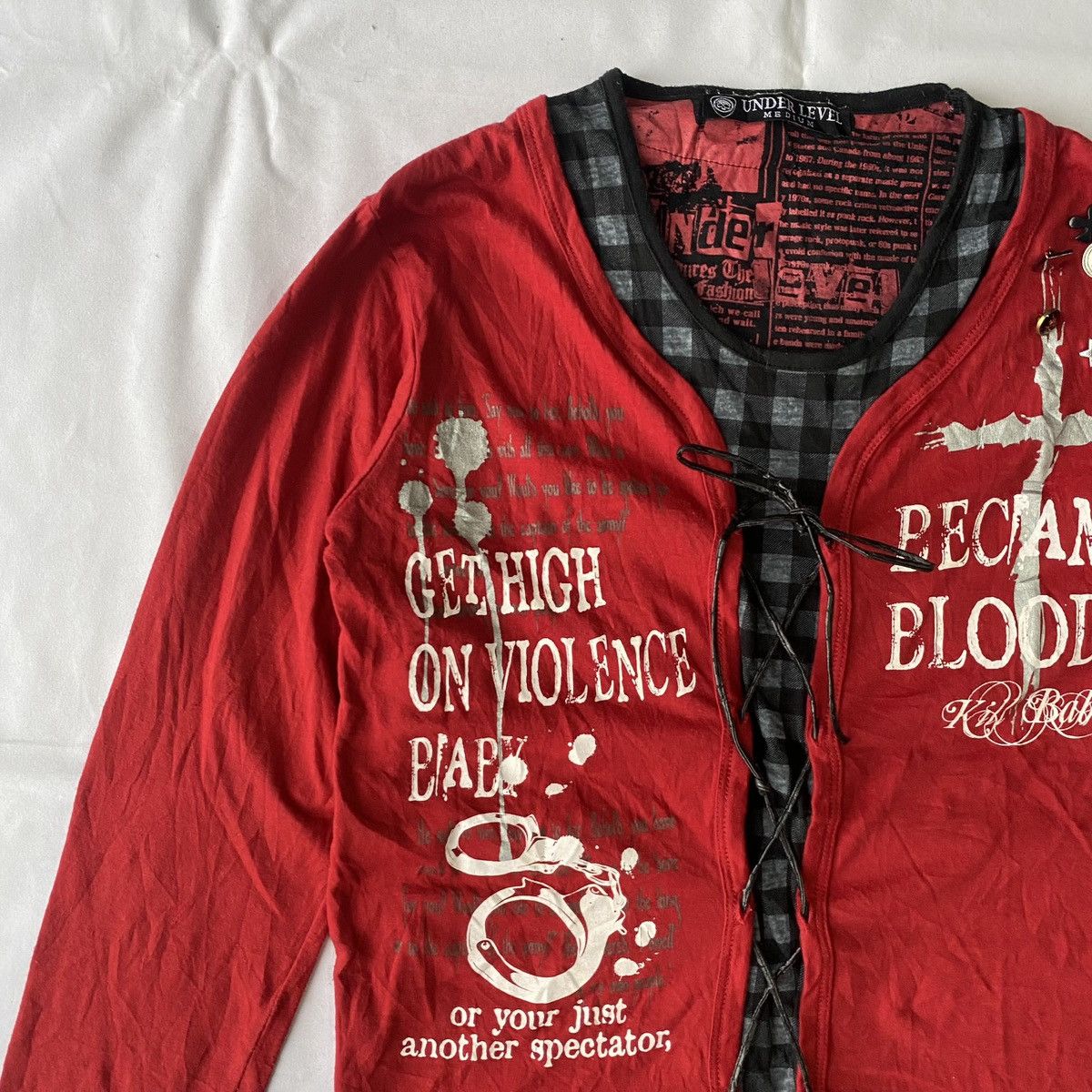 If Six Was Nine × Japanese Brand × Le Grande Bleu (L.G.B.) Japanese Became Blood by Under Level Double Layer LGB Style Size US M / EU 48-50 / 2 - 5 Thumbnail