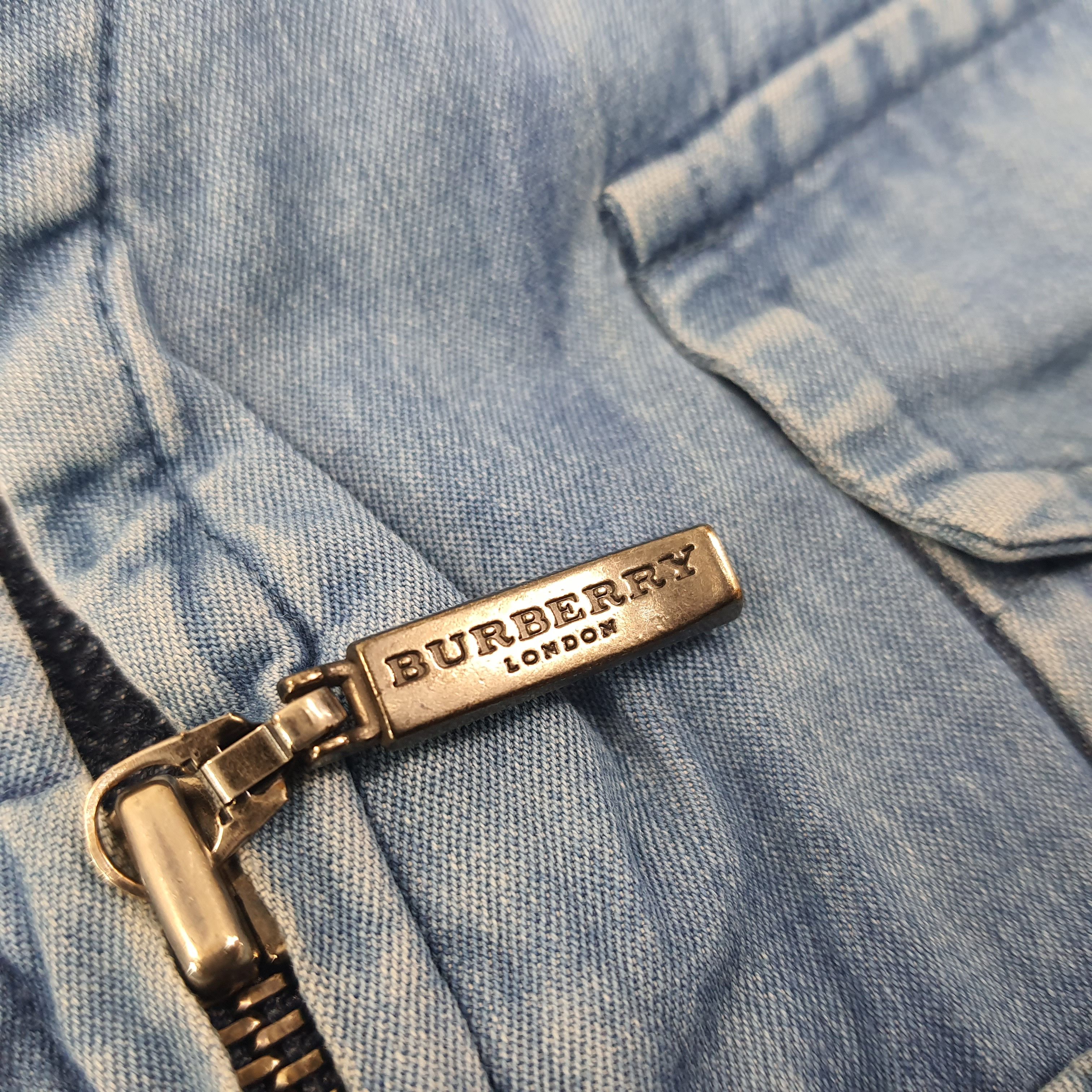 Burberry Vintage Burberry Denim Style Custom Logo Vests C259N49 Size US M / EU 48-50 / 2 - 9 Thumbnail