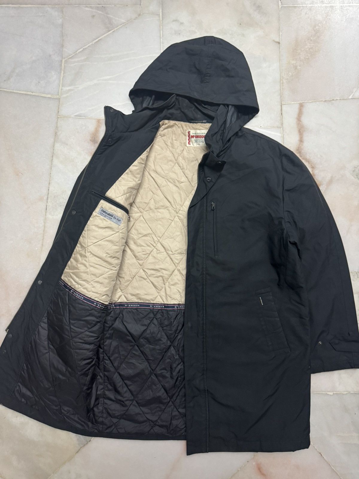 McGregor 💥ARCHIVES 90s MC GREGOR THINSULATE EX-SOFT LONG JACKET Size US L / EU 52-54 / 3 - 7 Thumbnail